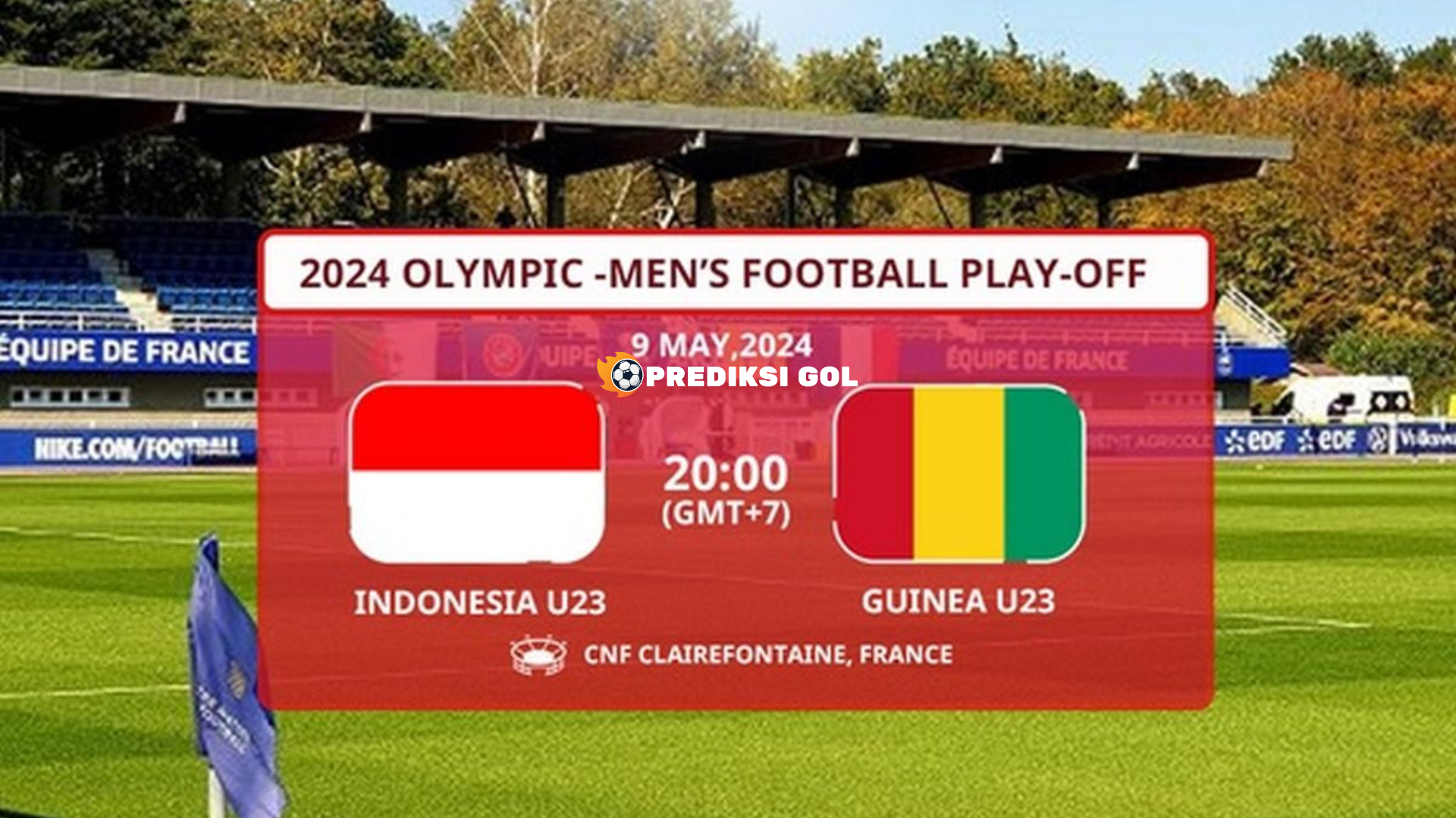 Laga Playoff Timnas U-23 Indonesia Vs Guinea