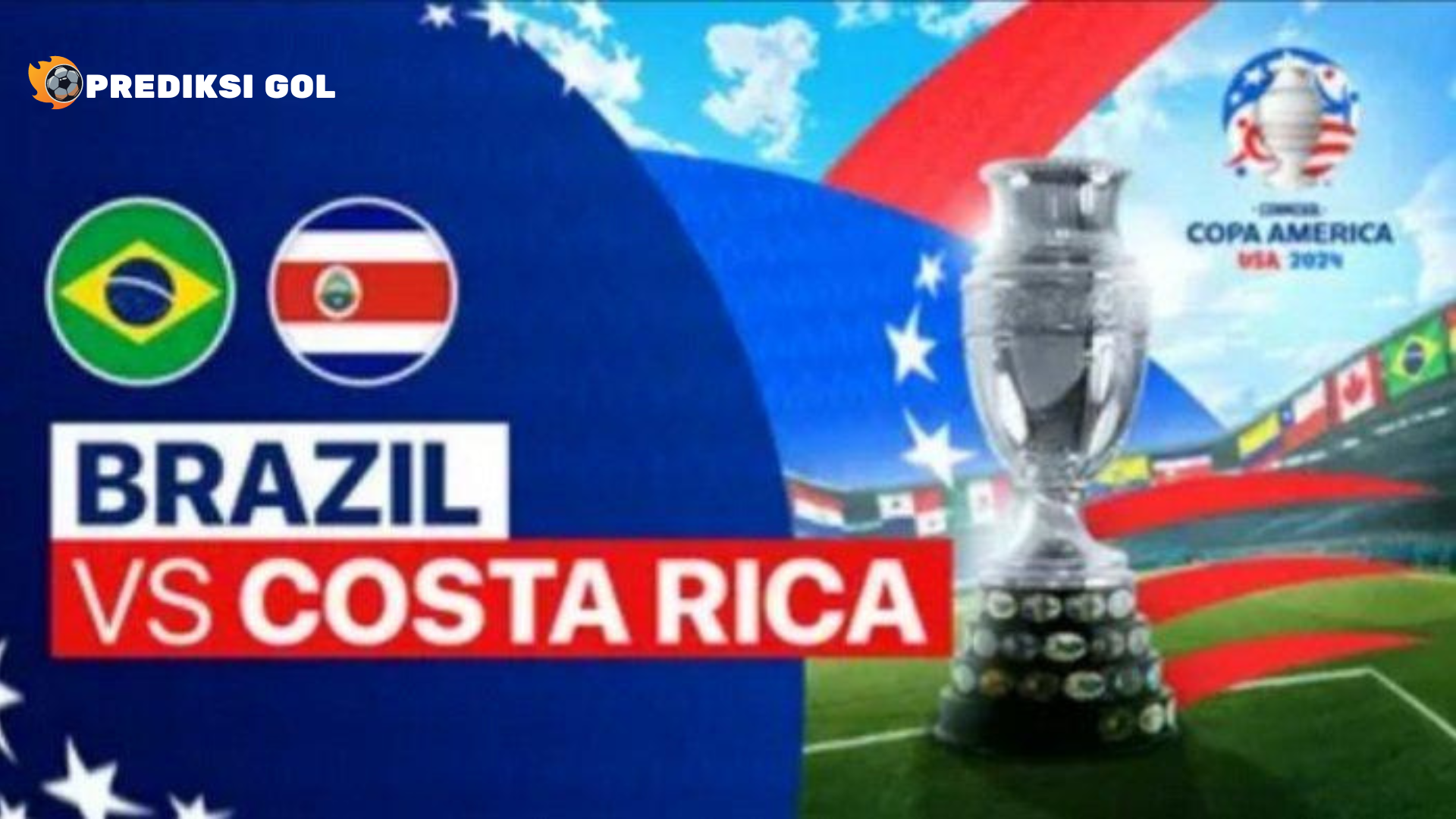 Laga Copa America 2024 – Brazil Vs Costa Rica