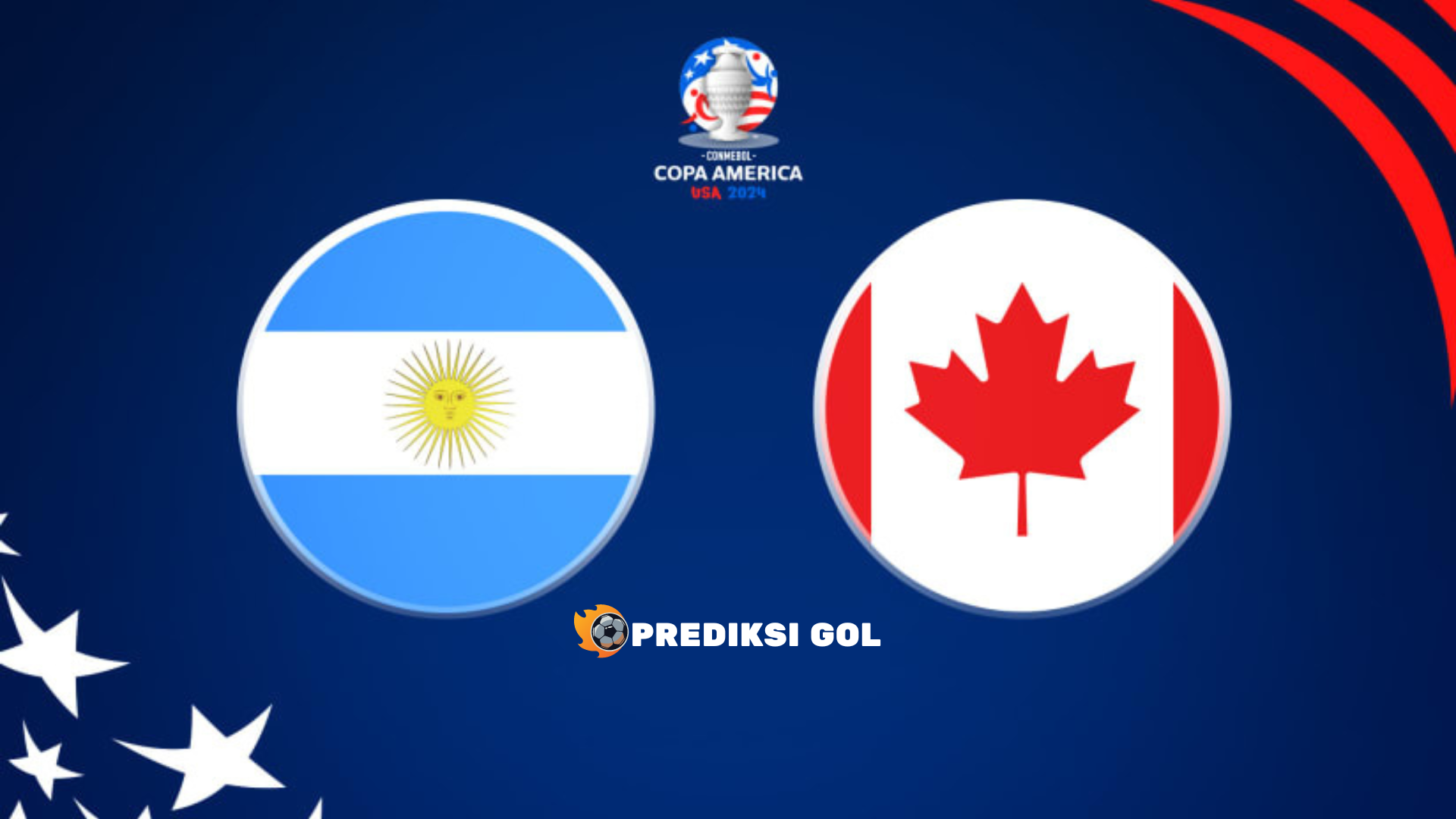 Argentina Vs Canada – Laga Copa America