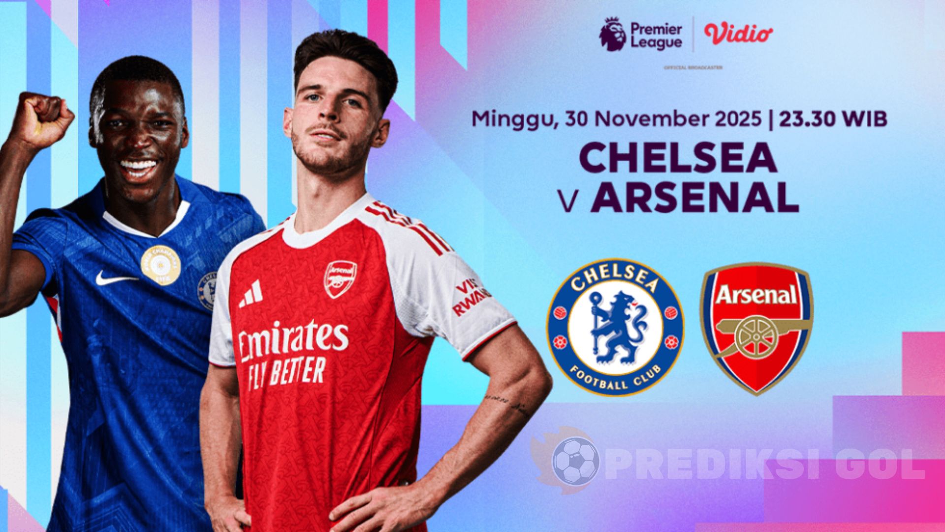 Prediksi Skor Chelsea vs Arsenal 30 November 2025